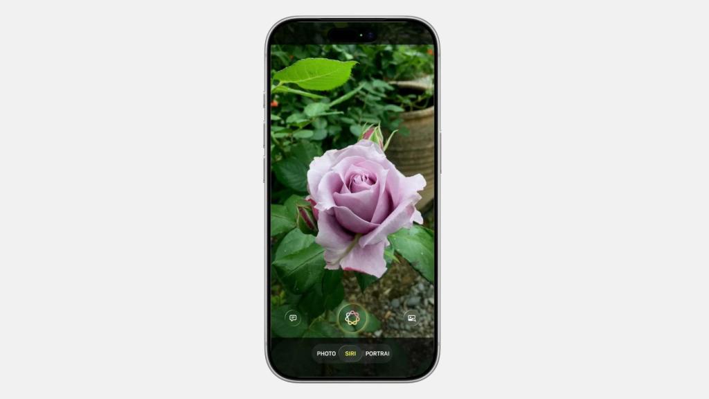 Integración de Siri en la app de cámara del iPhone