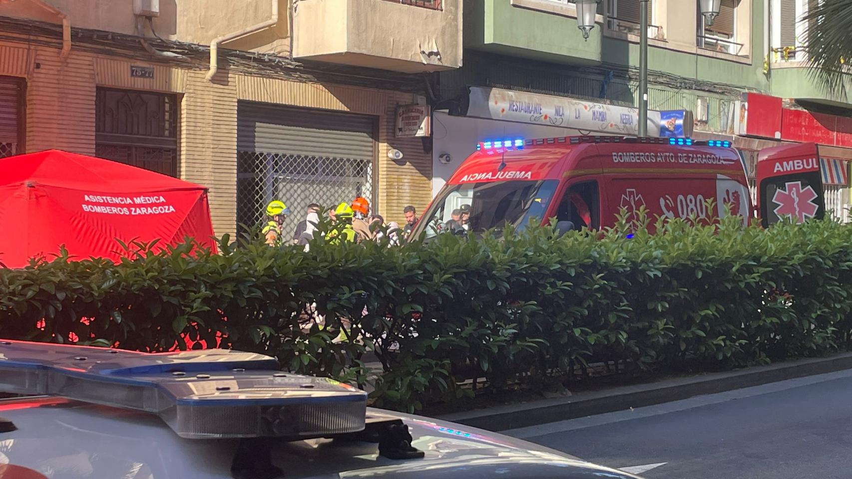 Accidente de tráfico en Zaragoza.