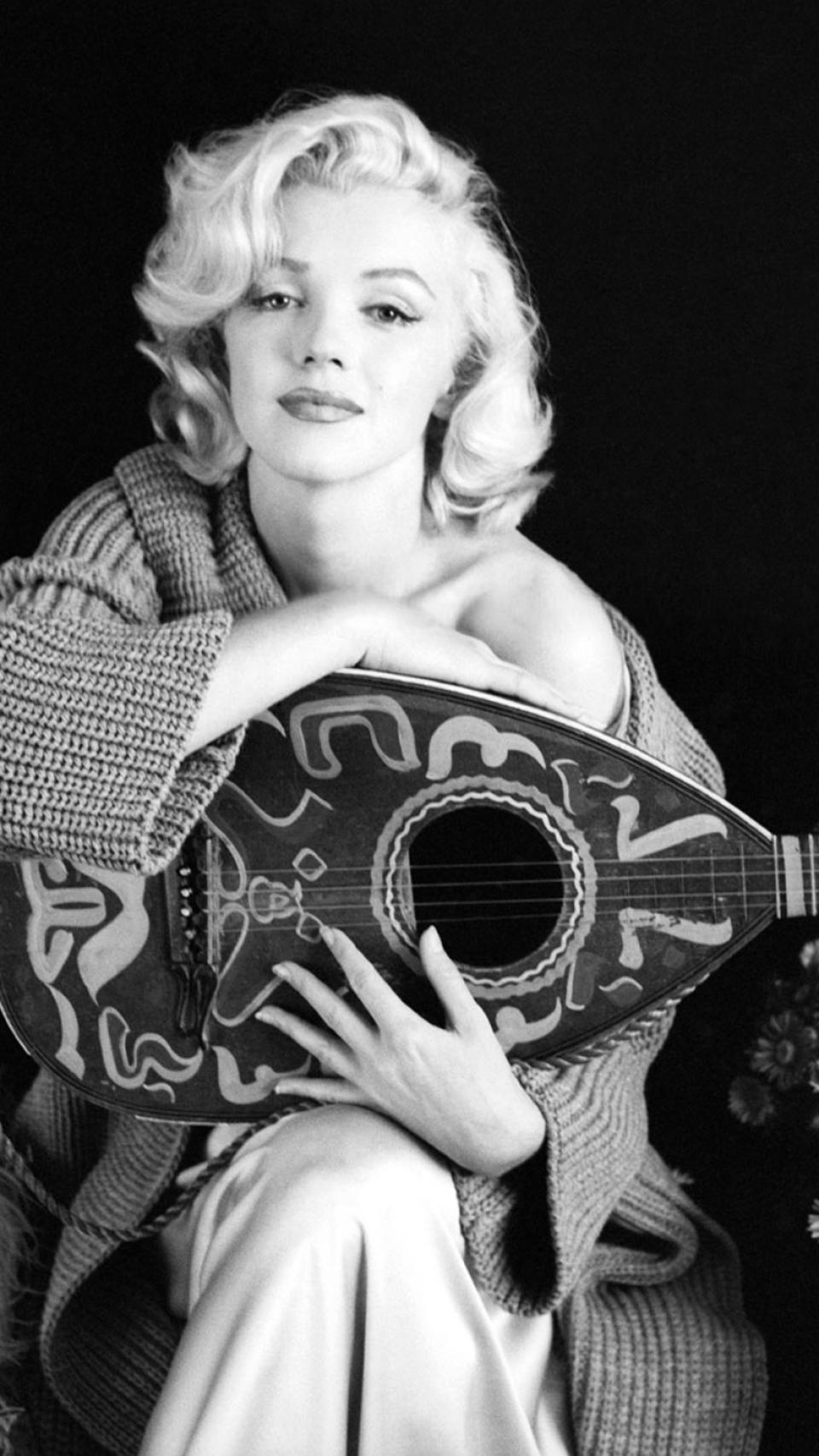 Marilyn Monroe en una fotografía.