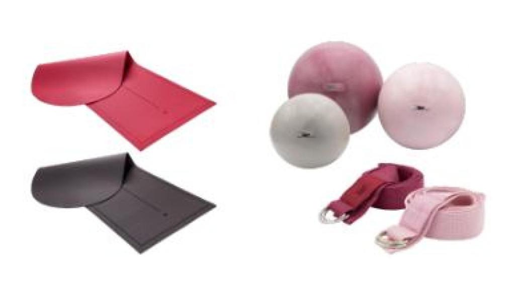 Set de yoga/pilates.
