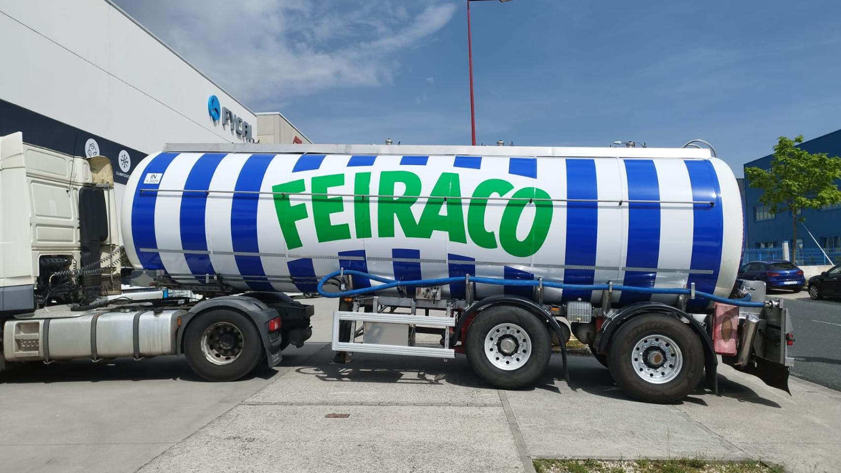 La cisterna de Feiraco blanquiazul