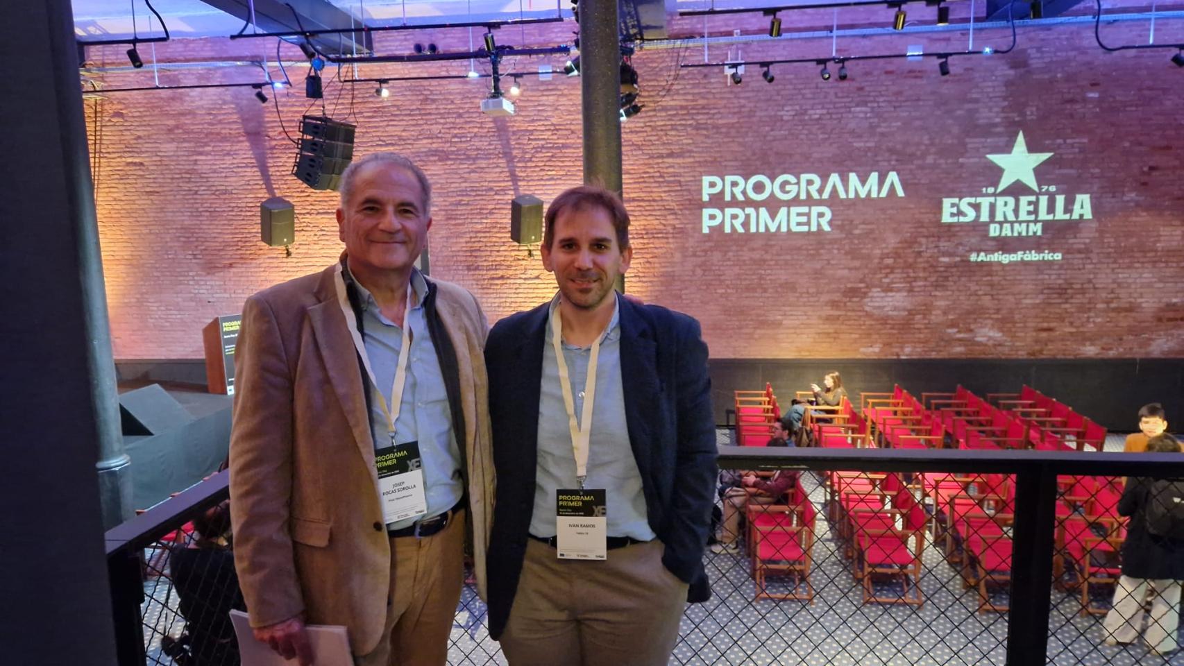 Josep Rocas Sorolla, CSO y cofundador de Polar Nanopharma, e Iván Ramos Tomillero,  CEO and cofundador de la compañía.