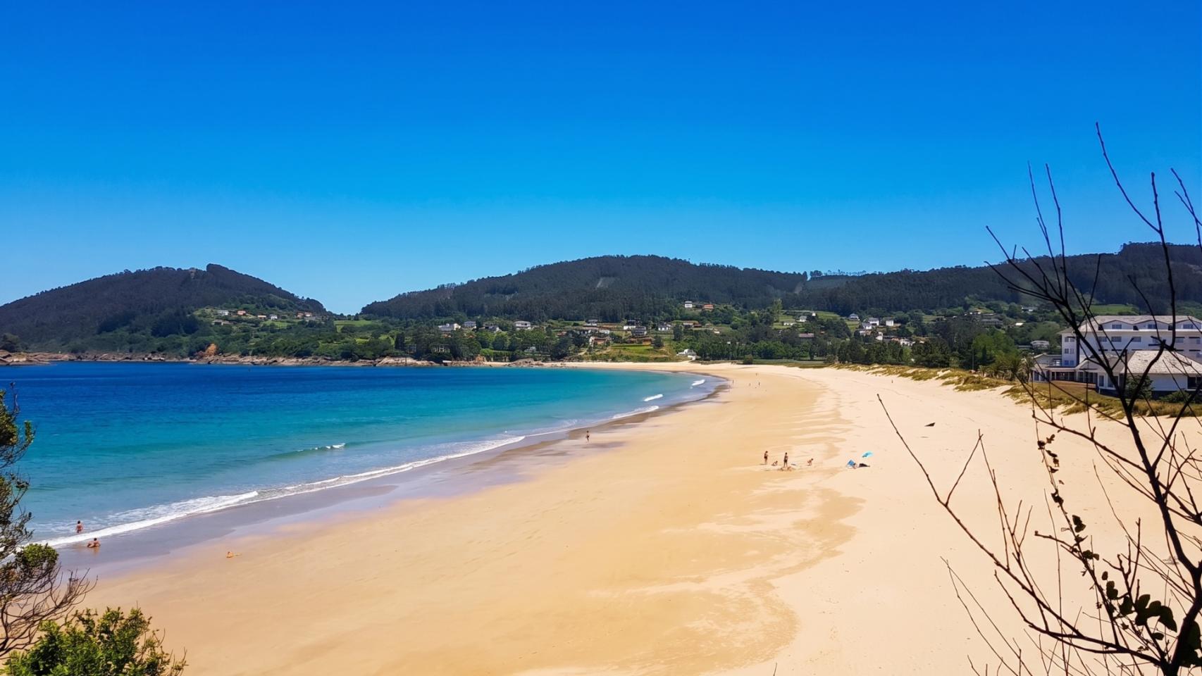 Playa de Area, en Viveiro (Lugo)