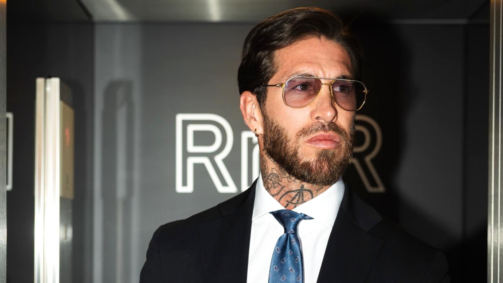 Sergio Ramos en una fotografía de sus redes sociales. 