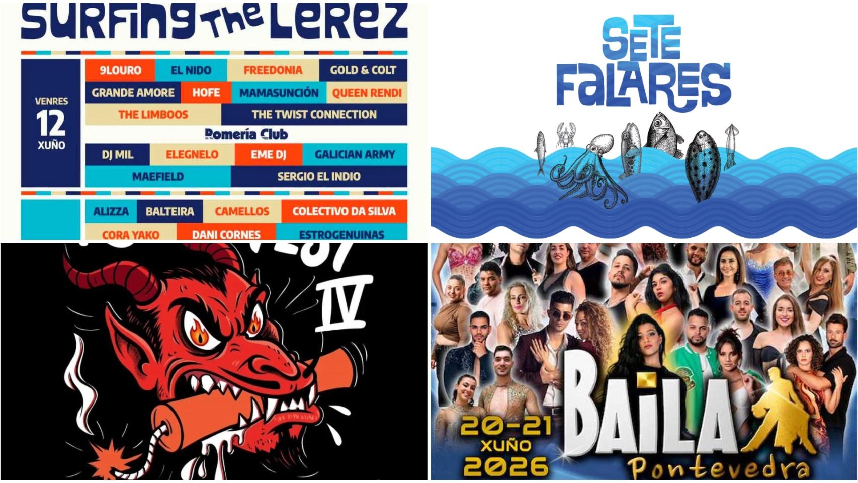 Estos son todos los eventos que tendrán lugar en junio 2026 en Pontevedra para pasarlo en grande