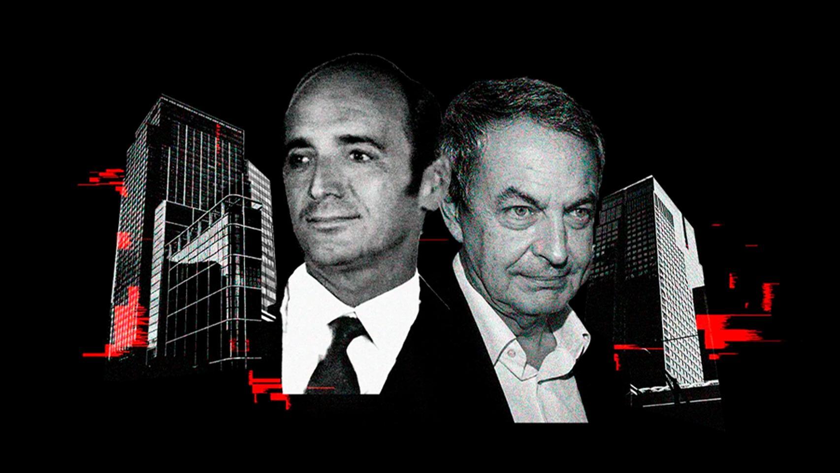 El empresario 'Julito' Martínez Martínez y el expresidente José Luis Rodríguez Zapatero.