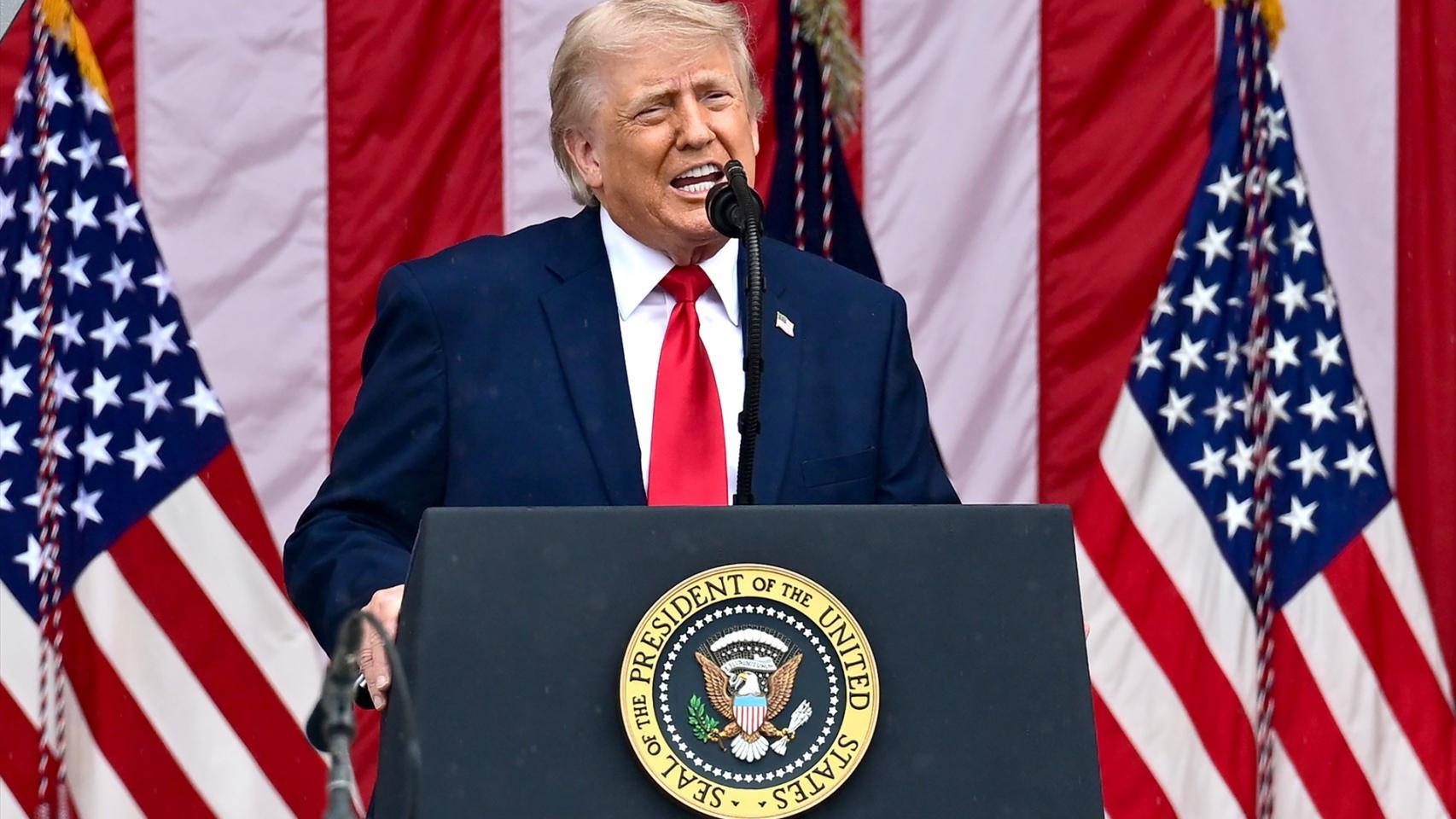 El Presidente de Estados Unidos, Donald Trump.