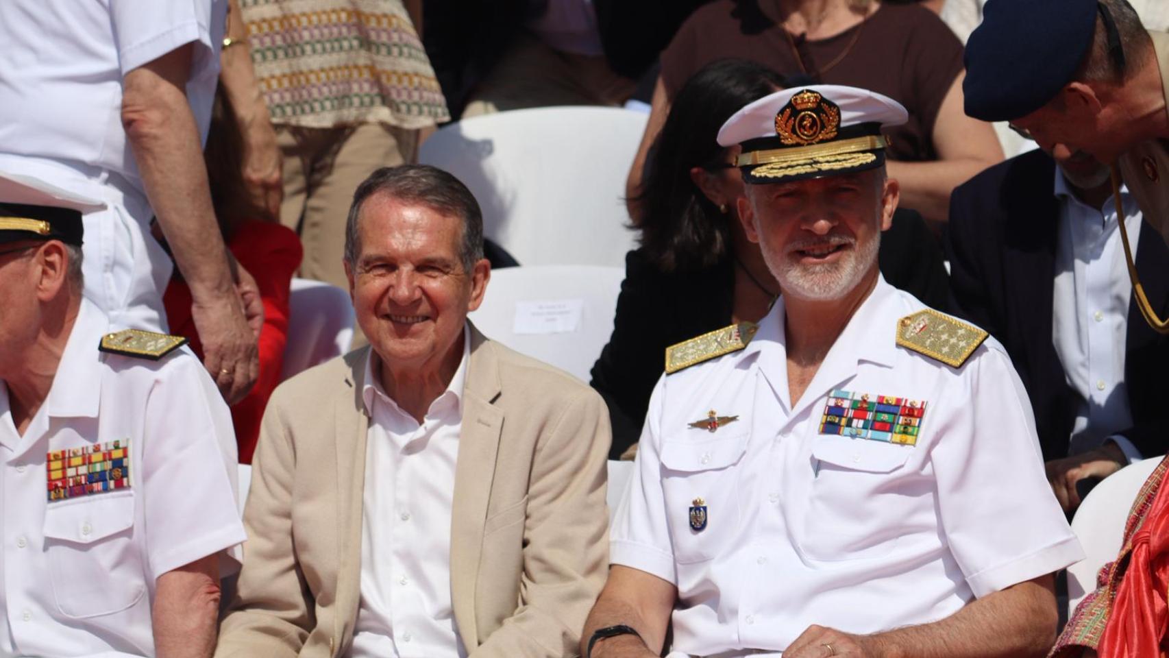 Abel Caballero y el Rey Felipe VI