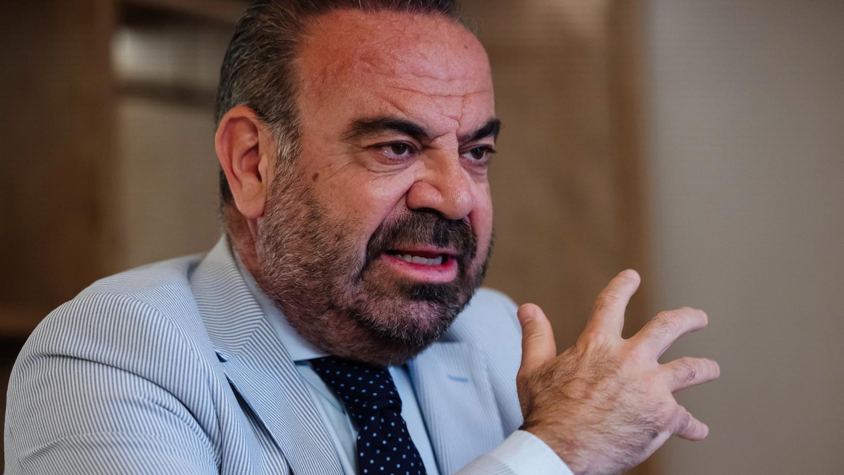 Gabriel Escarrer, presidente y CEO de Meliá, en la entrevista en Málaga con este diario. 