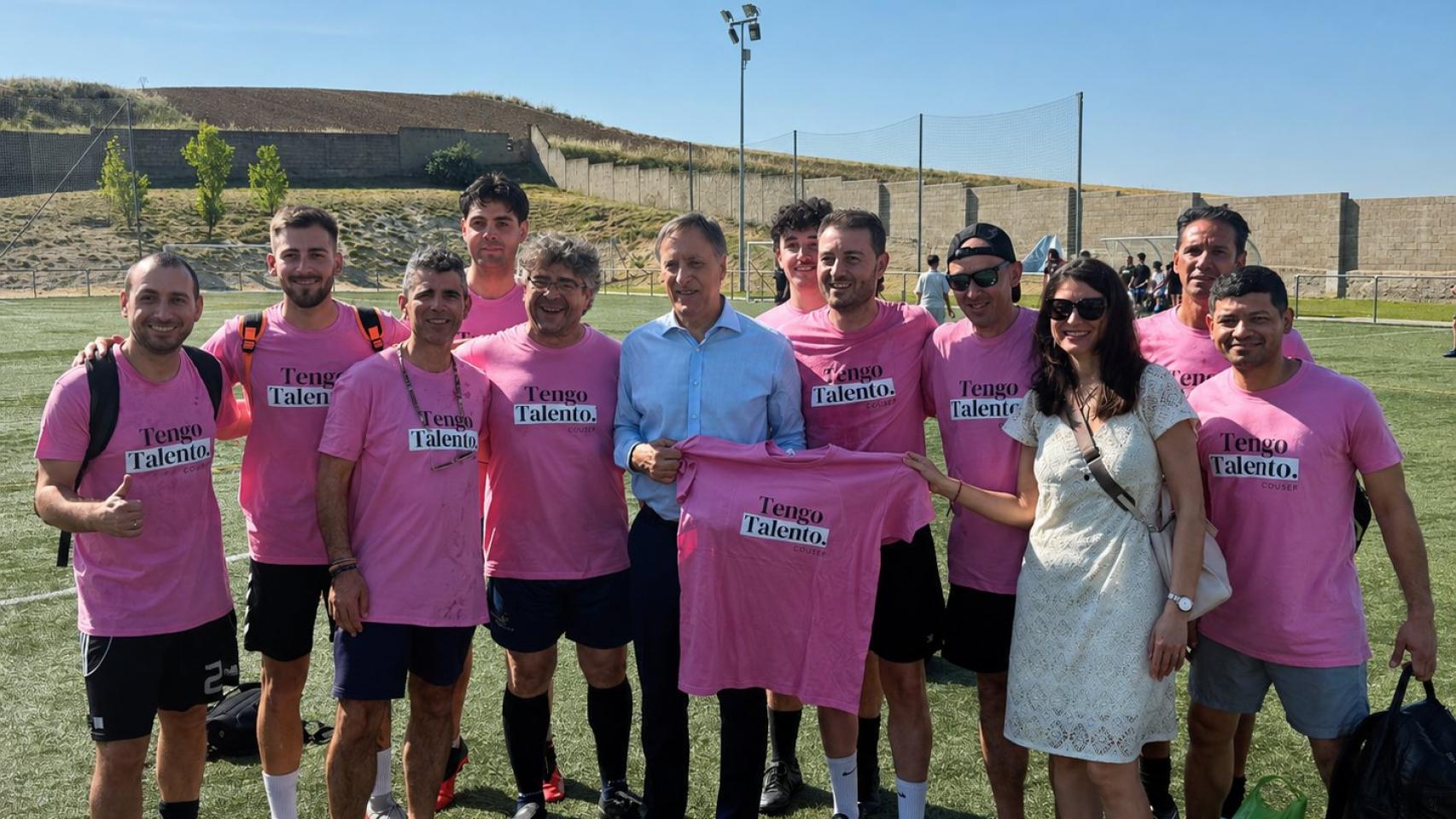 Carlos García Carbayo en el XI Mundialito por la Inclusión.