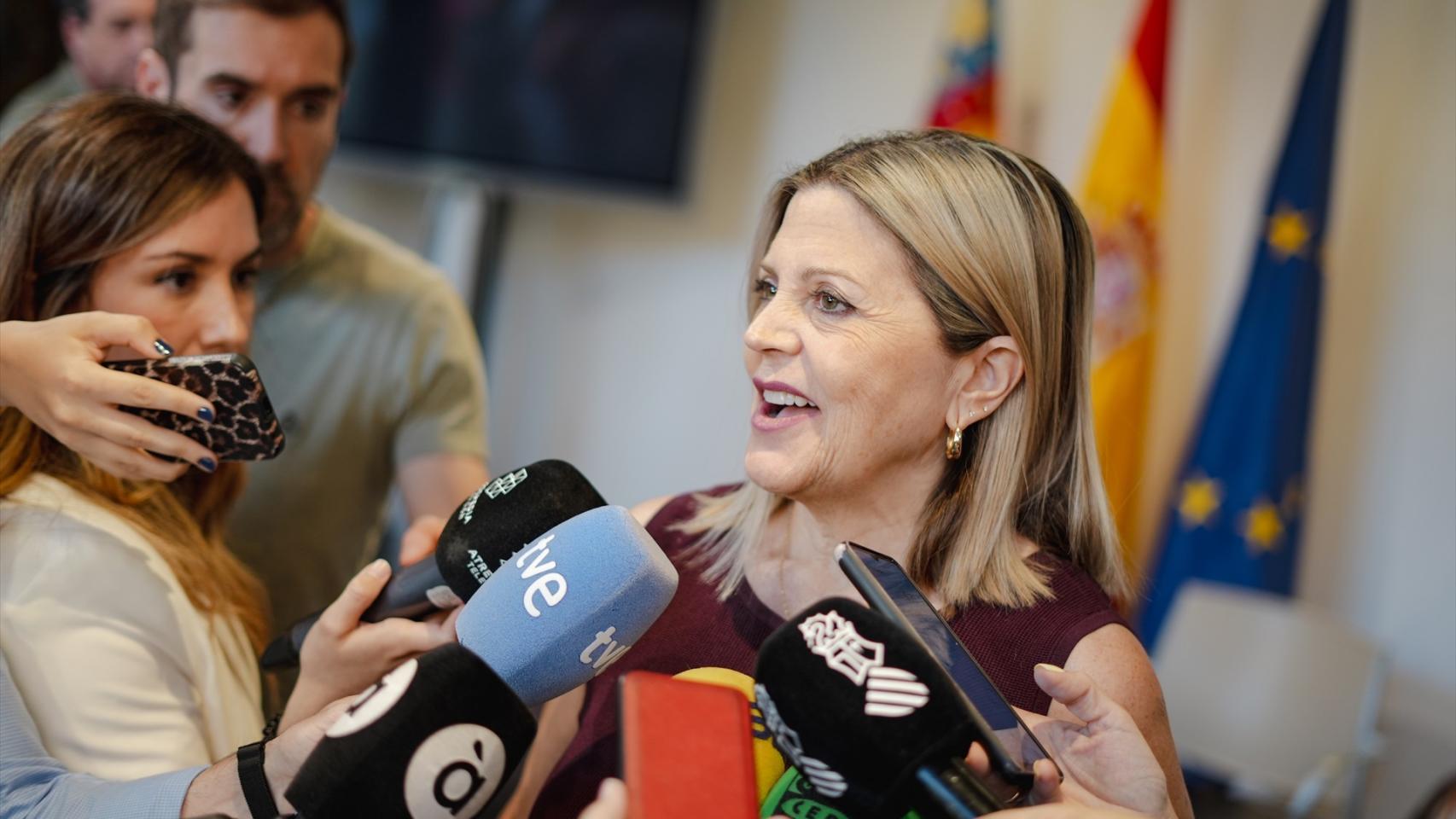 La consellera de Educación, Carmen Ortí. Jorge Gil / EP