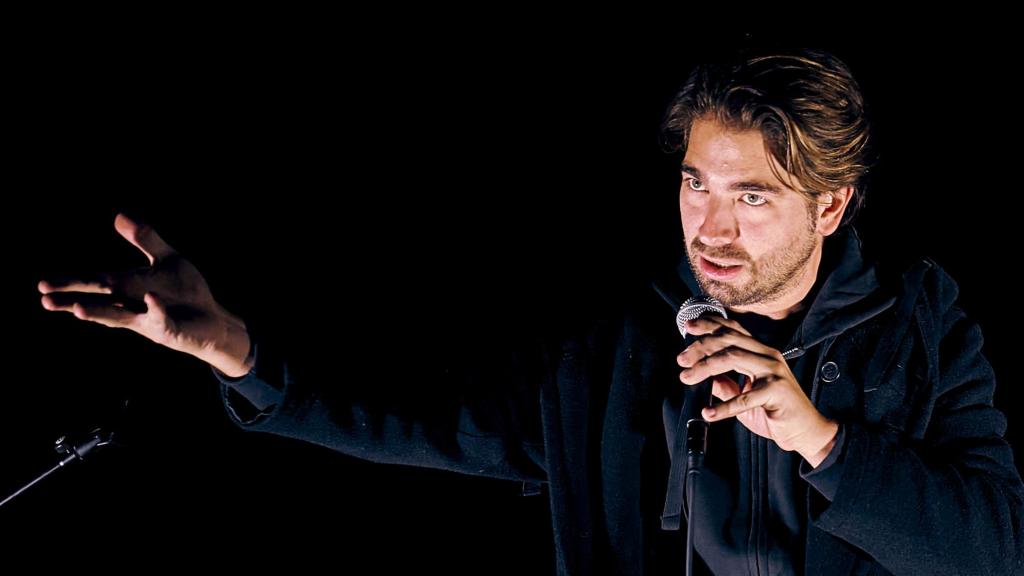 Enric Cambray en 'Hamlet.01', de Sergi Belbel. Foto: David Ruano