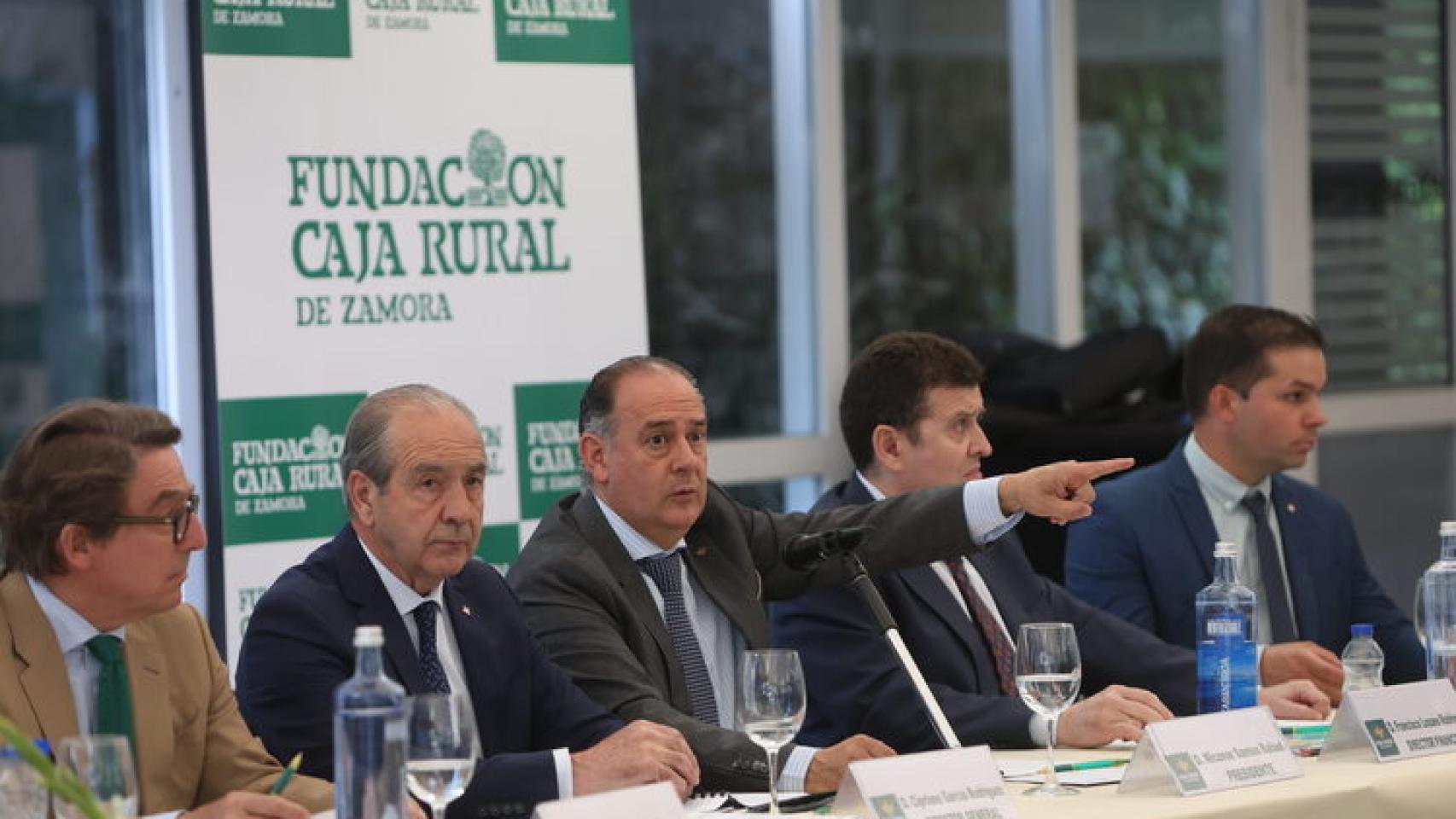 Imagen de la asamblea general de Caja Rural de Zamora.