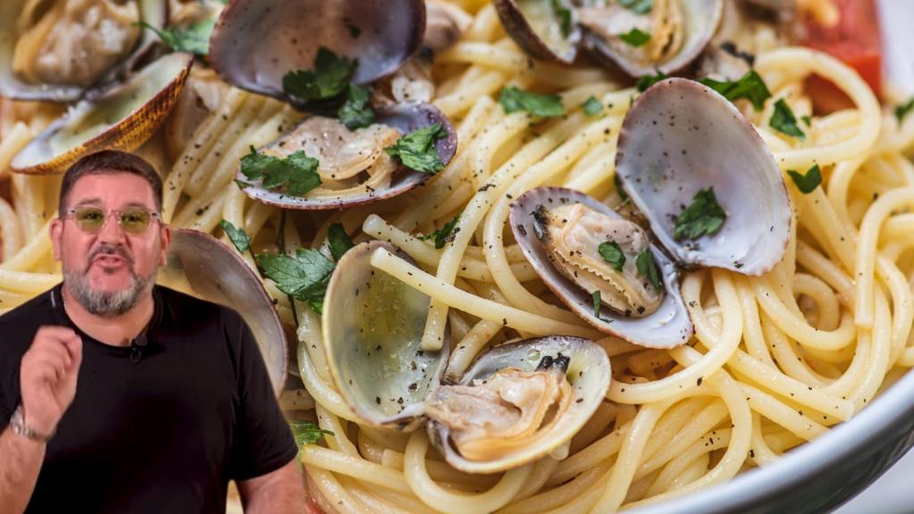 El chef Dani García en un montaje de El Español