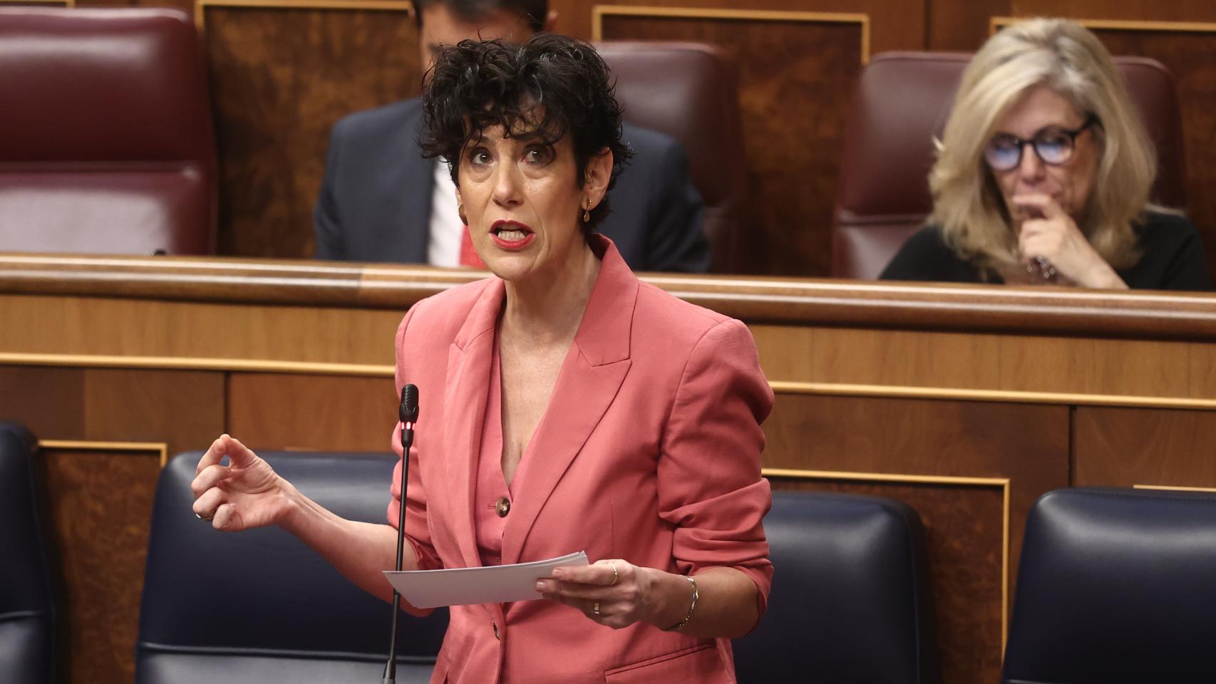La ministra de Inclusión, Seguridad Social y Migraciones y portavoz del Gobierno, Elma Saiz.