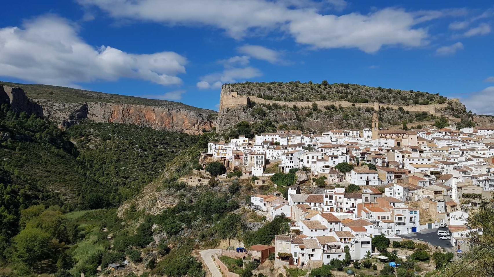 Imagen aérea de la localidad. Turisme CV