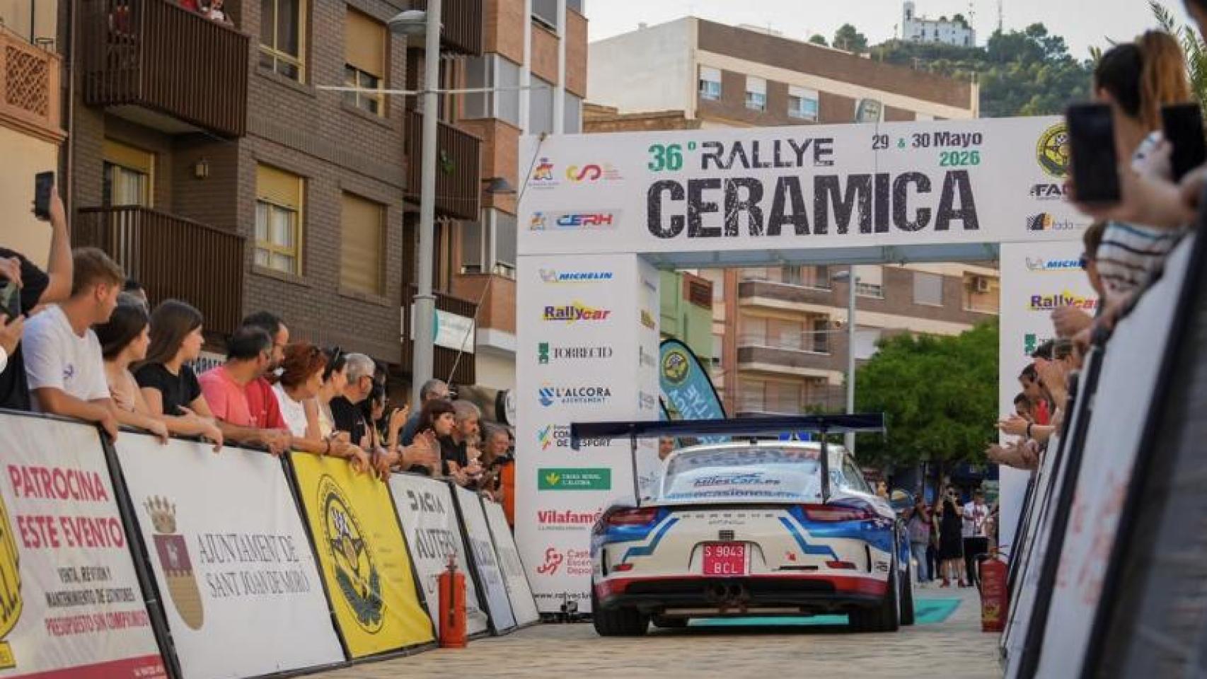 Una instantánea del 36º Rallye Ceràmica.