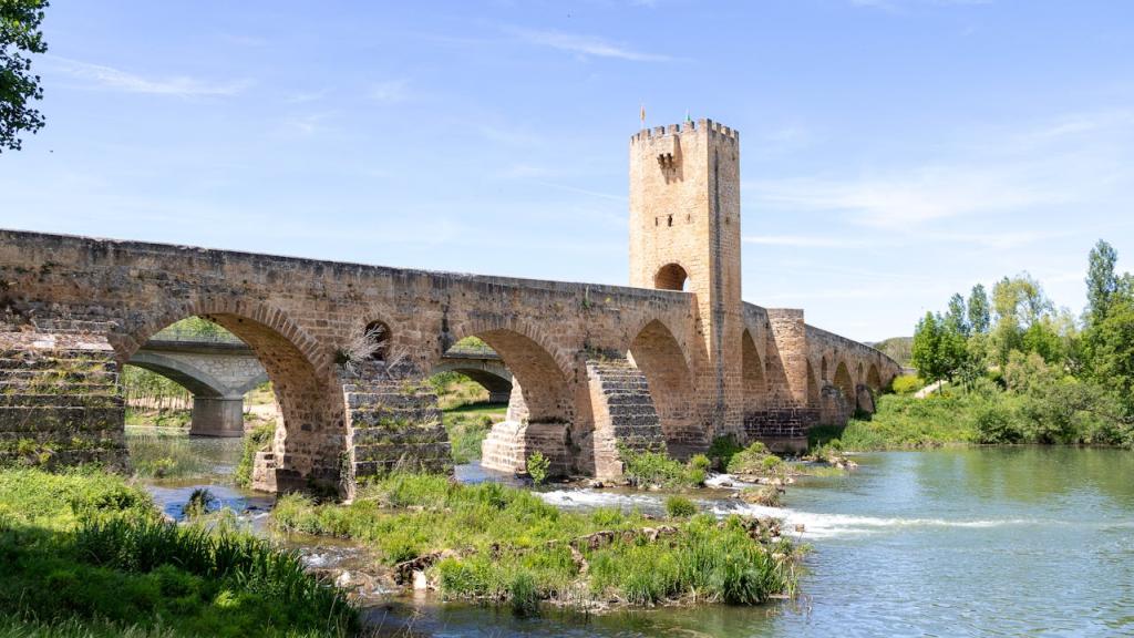 Puente medieval de Frías, en Burgos.