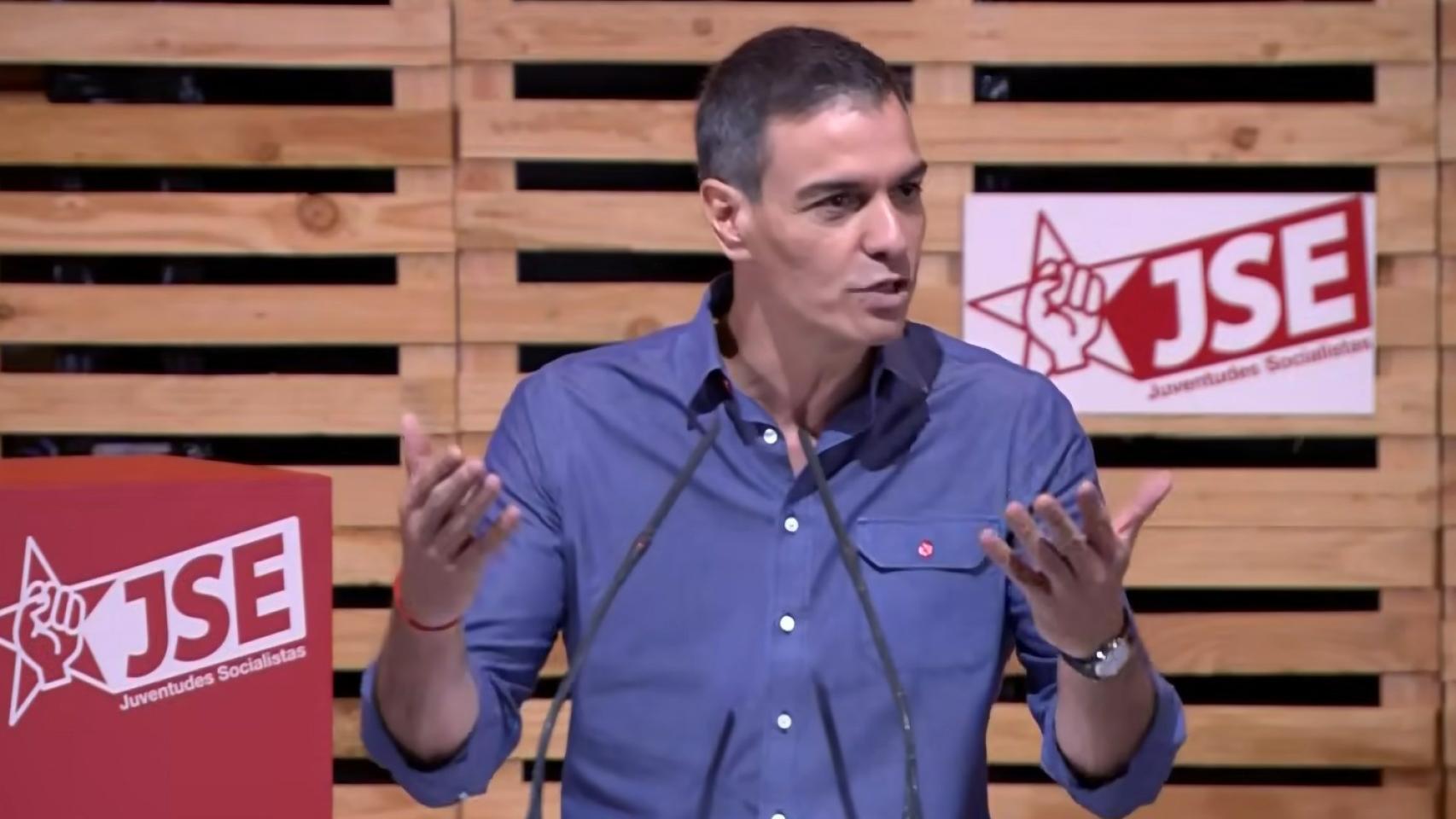 Pedro Sánchez este domingo.