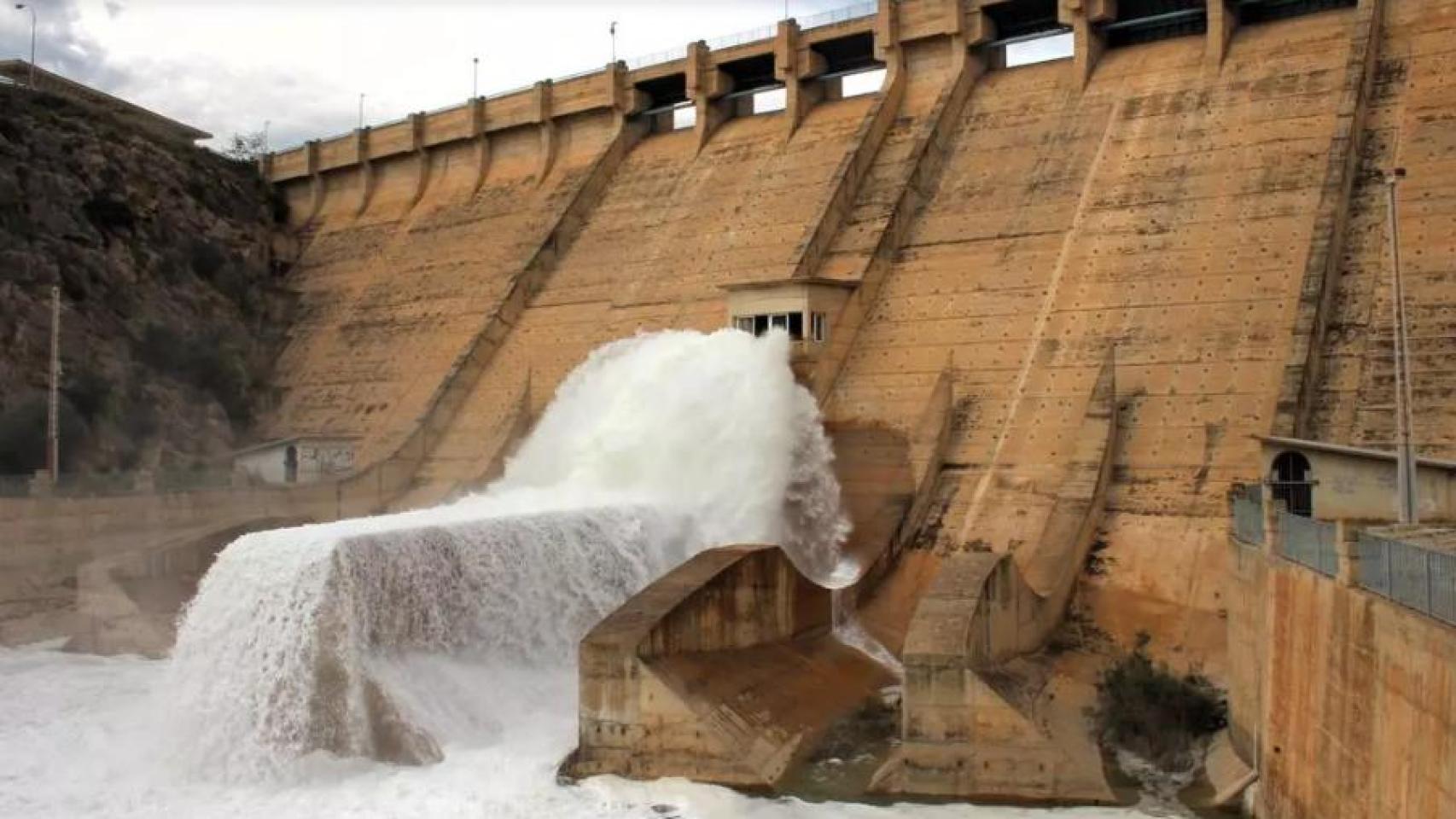 Un embalse de la cuenca del Segura.