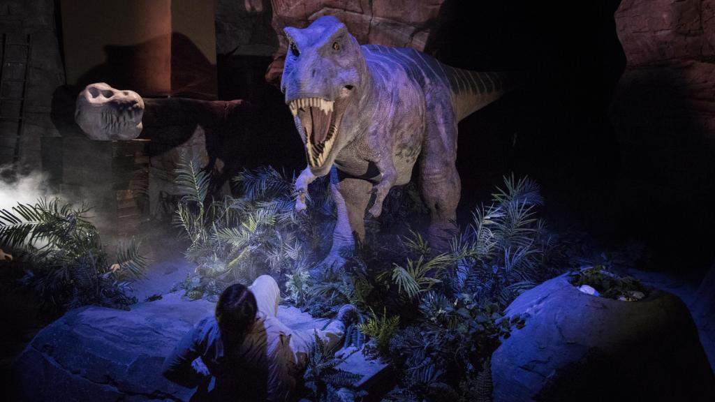 El T rex sigue siendo la gran estrella del parque.