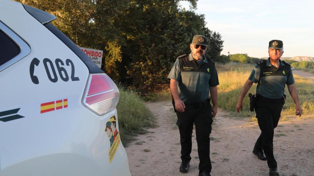 La Guardia Civil en el lugar de los hechos