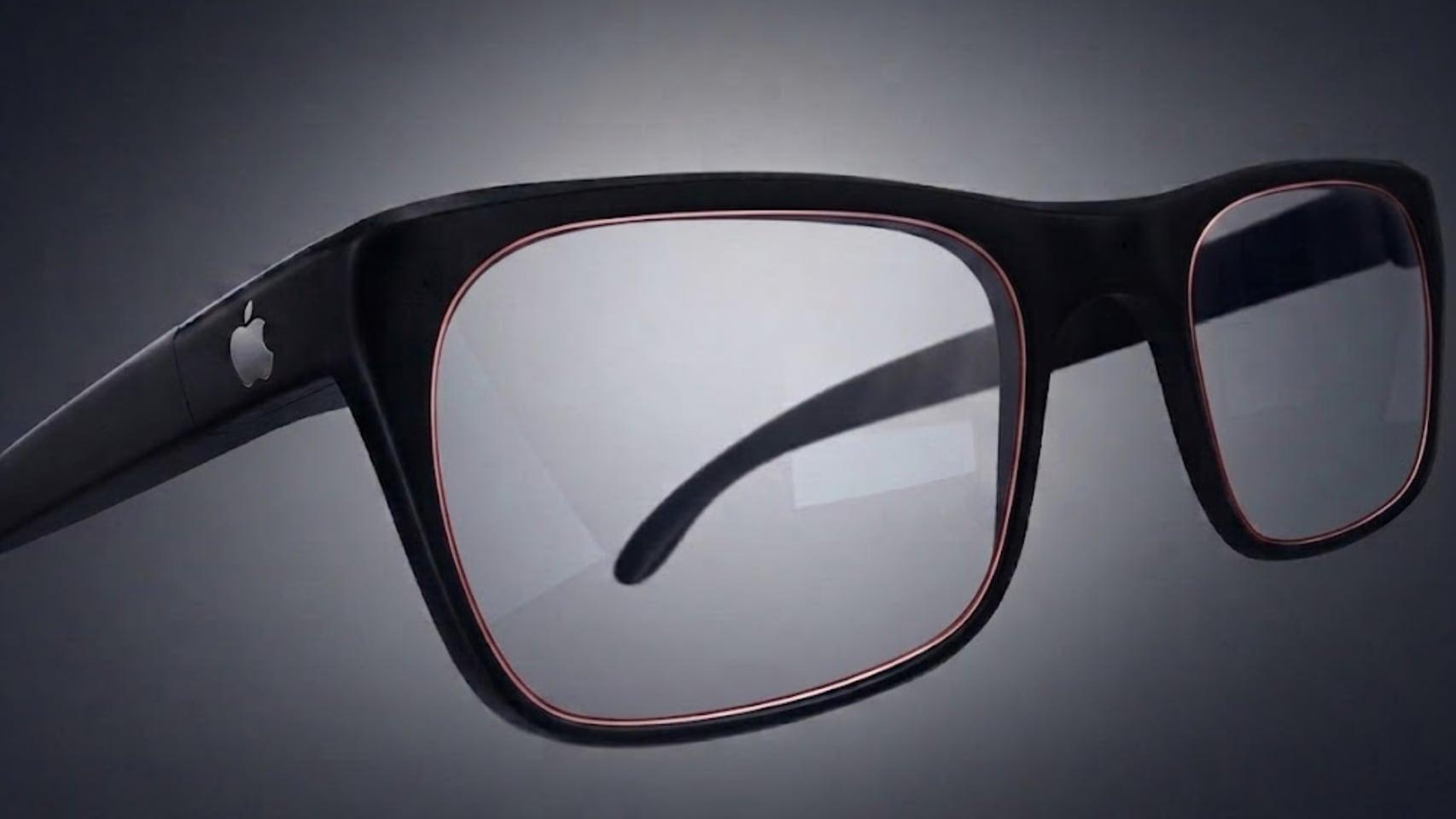 Recreación de las gafas de Apple