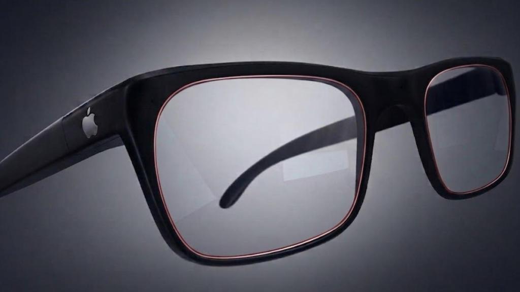 Recreación de las gafas de Apple