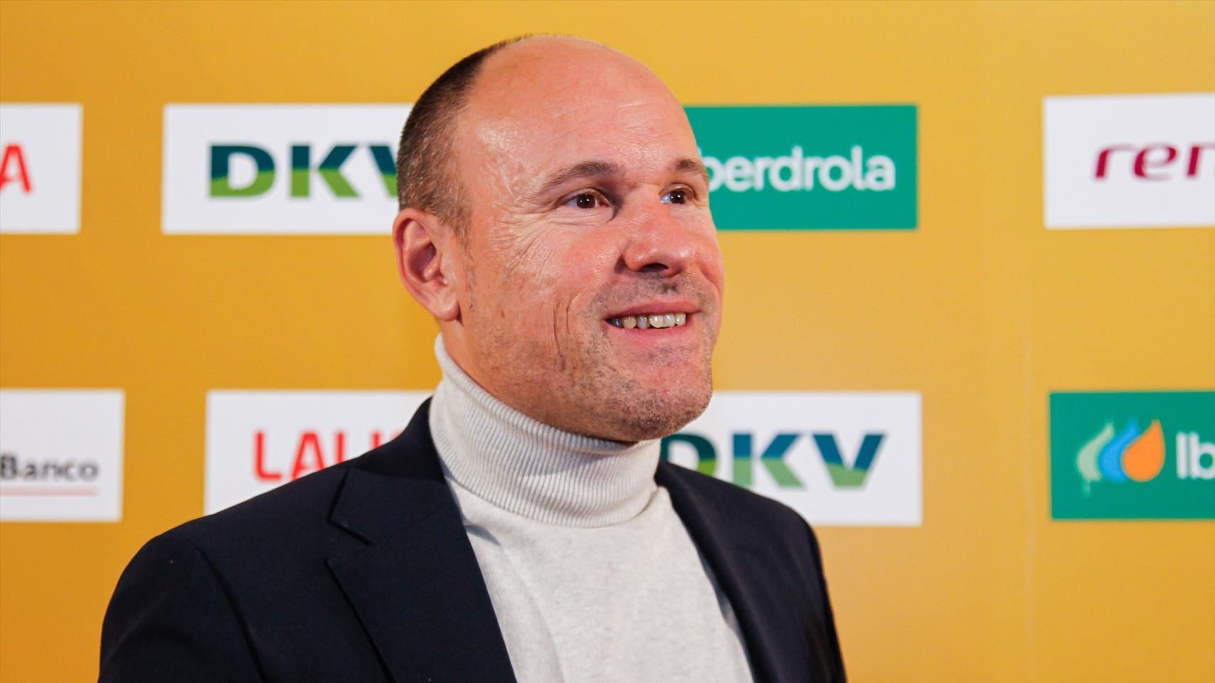 El exárbitro Mateu Lahoz, en un acto.
