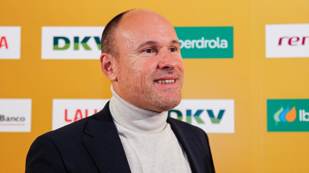 El exárbitro Mateu Lahoz, en un acto.