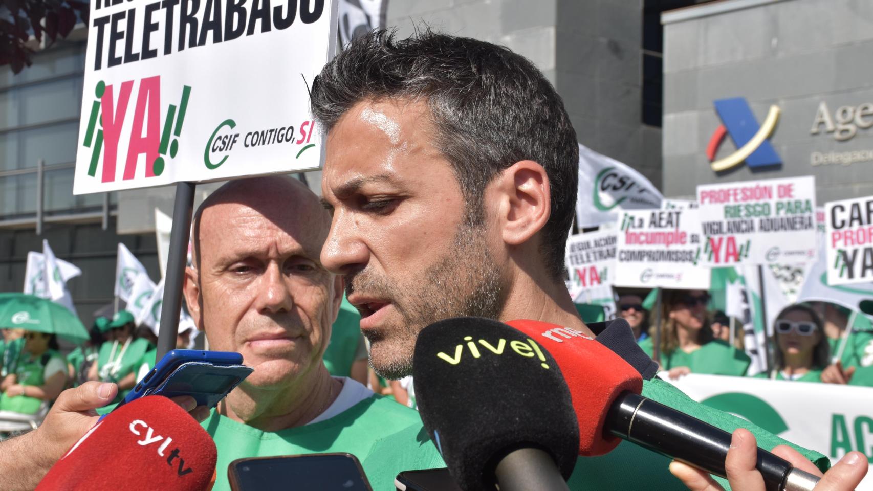 Serafín Lara Martín, vocal de CSIF en Castilla y León.