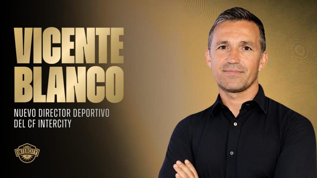 Anuncio del fichaje de Vicente Blanco Sánchez 'Tito' por el Intercity.
