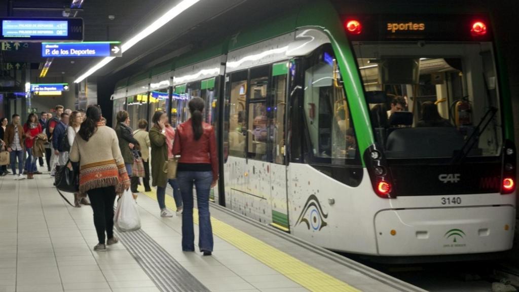 Imagen del Metro de Málaga.