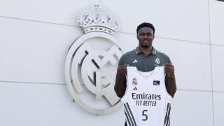 Mady Sissoko se presenta como nueva jugadora del Real Madrid.