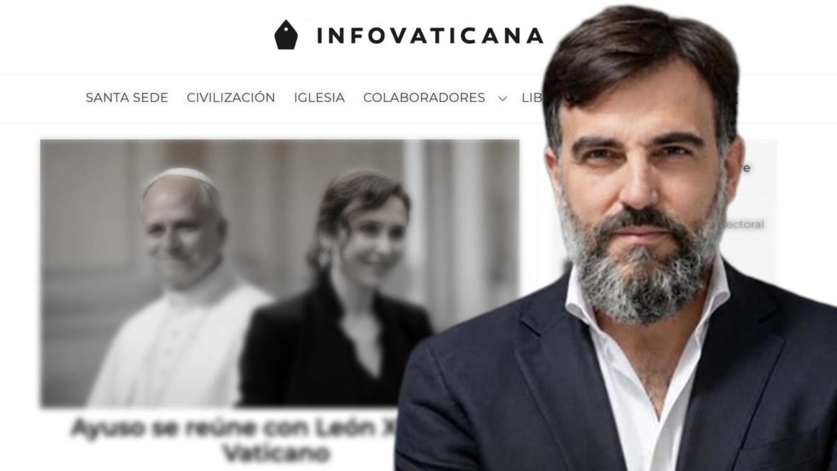 Javier Tebas Llanas y el portal InfoVaticana