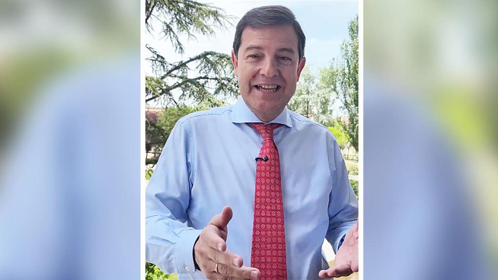 Mañueco enviando el mensaje a los estudiantes de Castilla y León de cara a la PAU 2026.