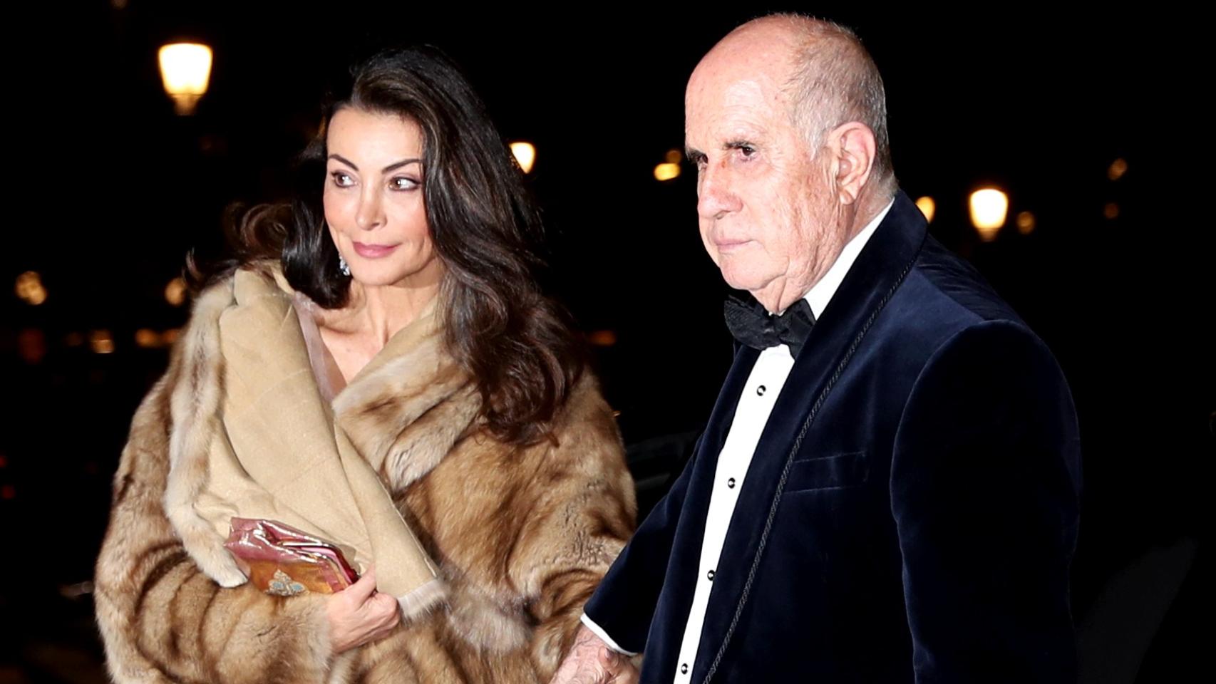 Silvia Gómez-Cuétara junto a su exmarido, Juan Antonio Pérez-Simón. 