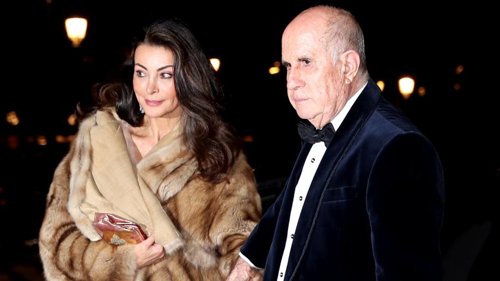 Silvia Gómez-Cuétara junto a su exmarido, Juan Antonio Pérez-Simón. 