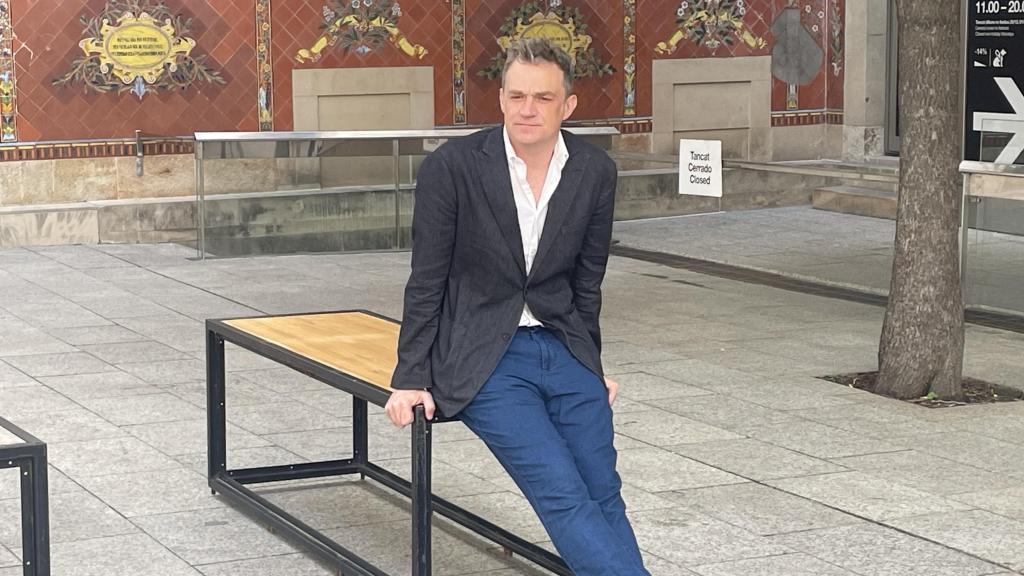 El periodista Patrick Radden Keefe en Barcelona en 2024. Foto: Europa Press