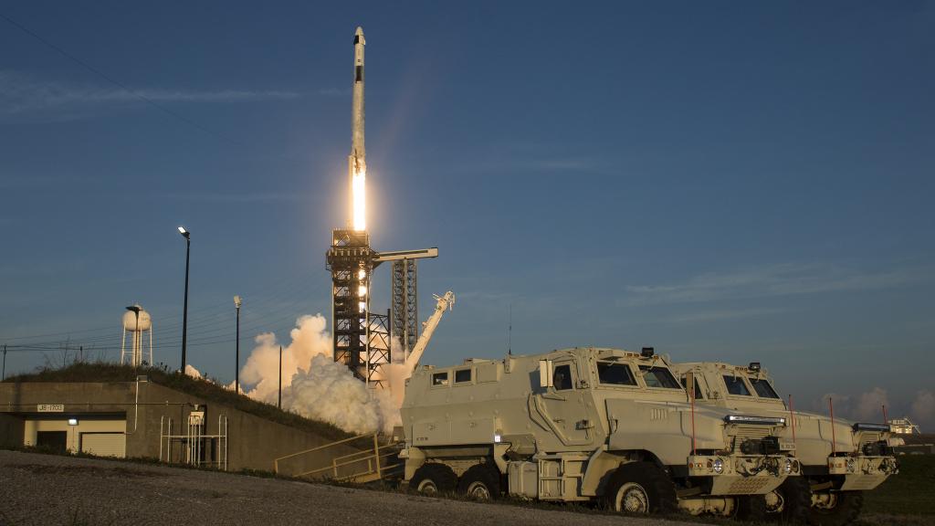 Lanzamiento espacial de SpaceX 