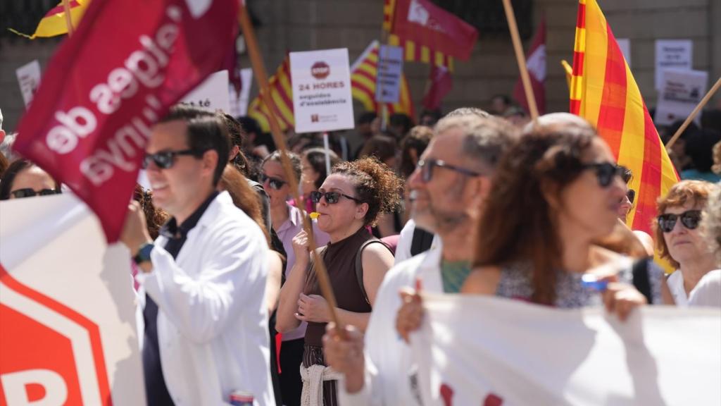 Convocatoria de huelga del pasado mes de mayo.