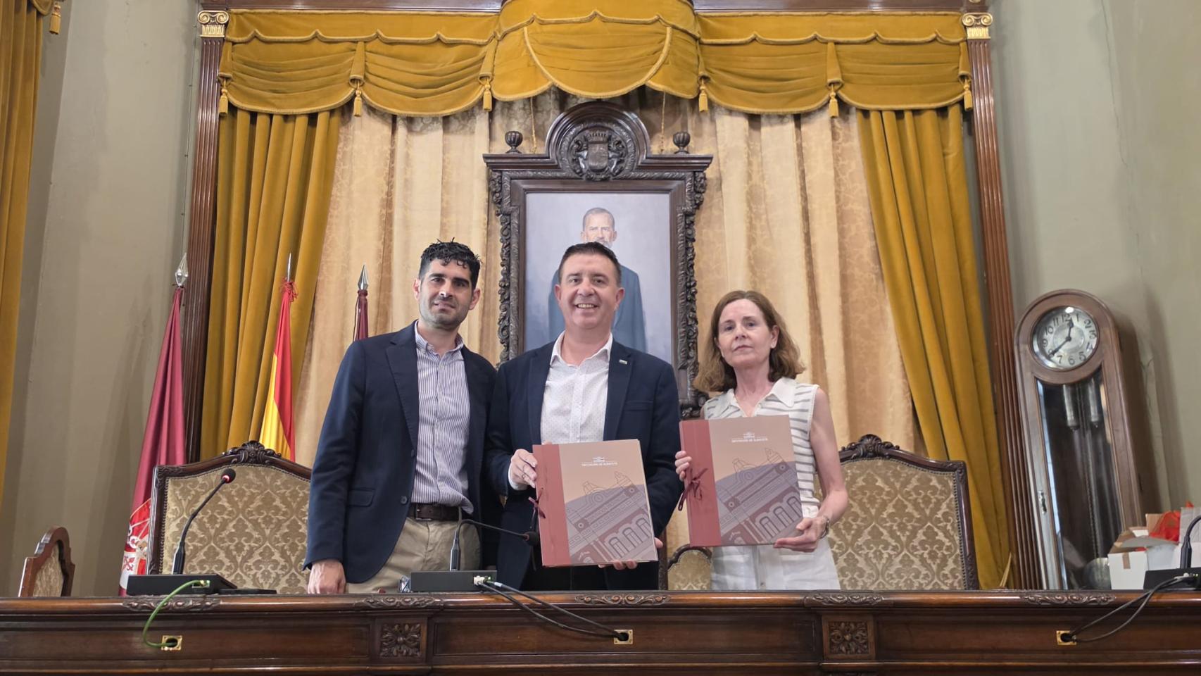 Firma del convenio.