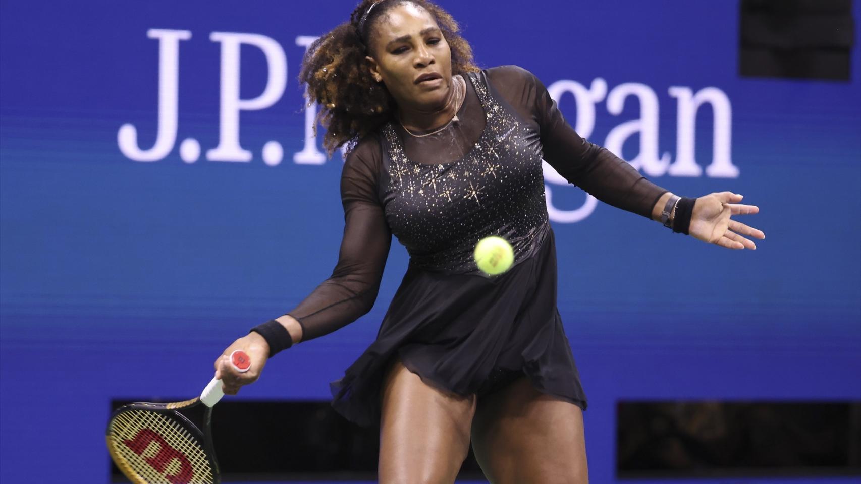 Serena Williams, en su último partido en el US Open.