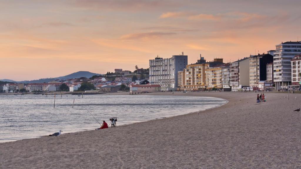 Playa de Compostela en Vilagarcía de Arousa