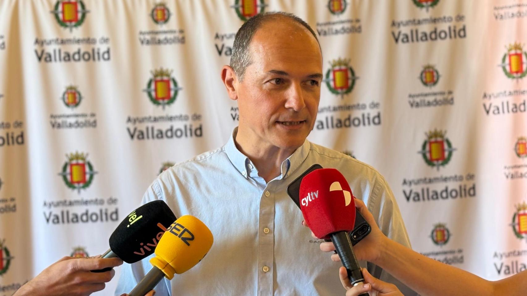 El concejal del Ayuntamiento de Valladolid, Alejandro Garcia Pellitero.