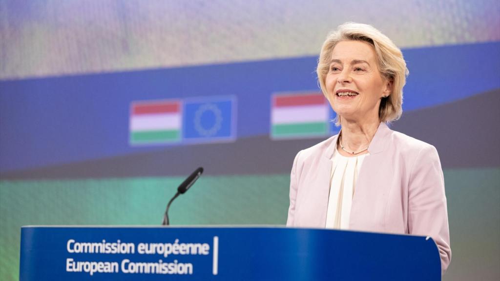 La presidenta de la Comisión Europea, Ursula von der Leyen.