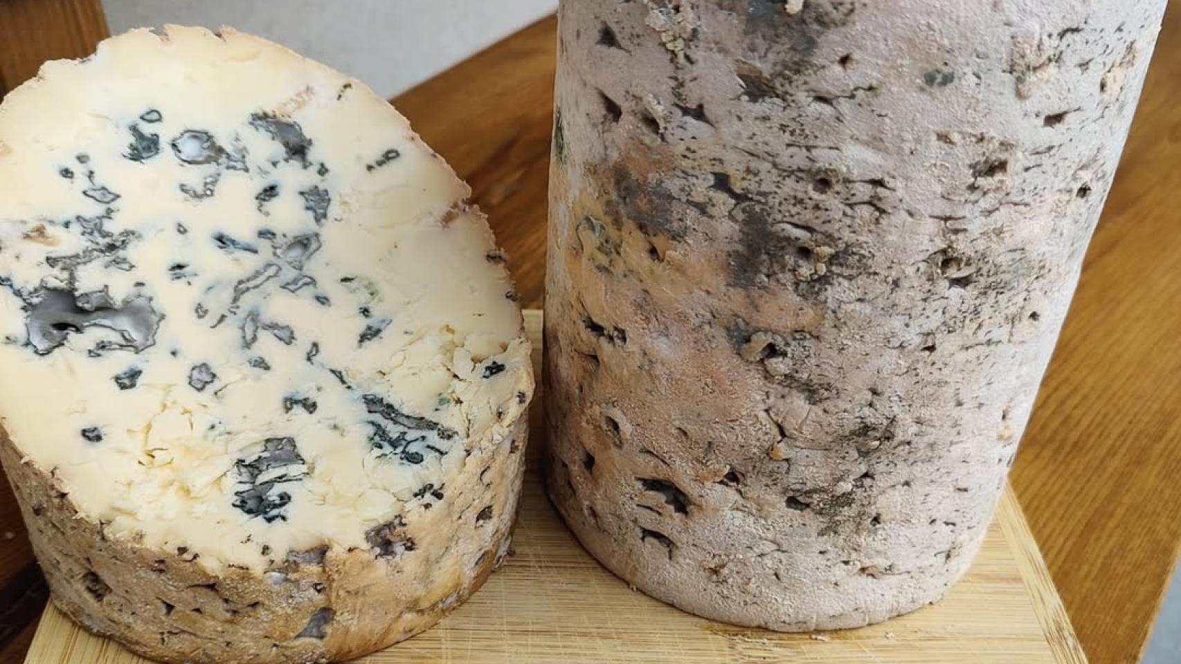 El queso azul Eskutxi. 