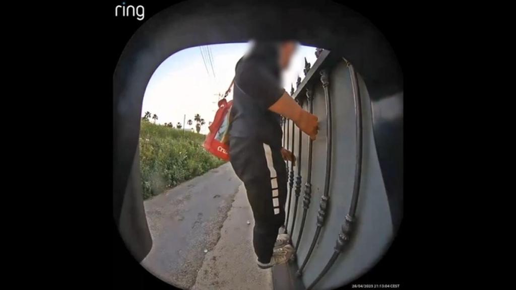 Un vídeo de los ladrones 'cazados' con las manos en la masa.