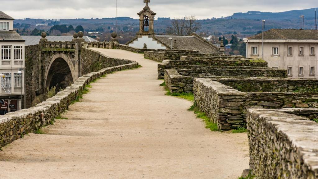 Muralla romana de la ciudad de Lugo.