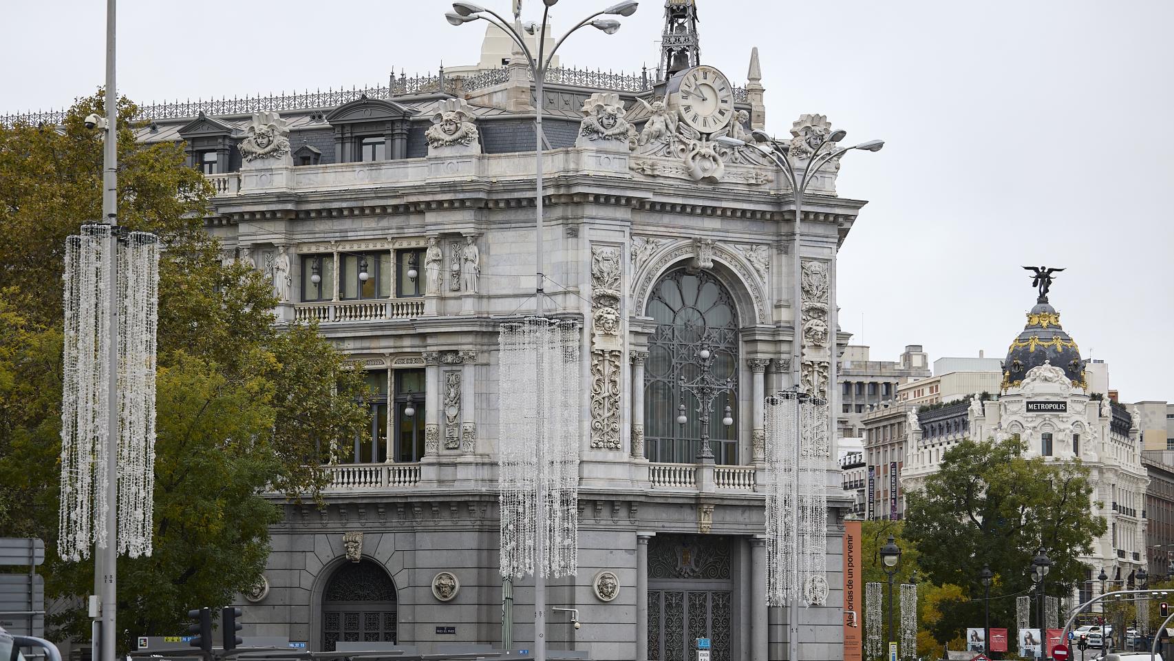Fachada del Banco de España.